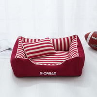 HKM-215955 Removable and Washable Pet Kennel with Waterproof Base and Soft Cotton Filling