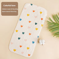 HKM-216083 Baby Pure Cotton Saliva Towel Collection - Adorable Designs for Newborns