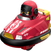 HKM-216083 Remote Control Bumper Cars for Kids - 2 Player Electric Crash Game Toys with Controllers and Accessories