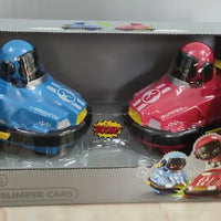 HKM-216083 Remote Control Bumper Cars for Kids - 2 Player Electric Crash Game Toys with Controllers and Accessories