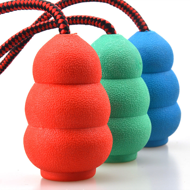 HKM-216275 Pet Toy Natural Rubber Rope Hoist