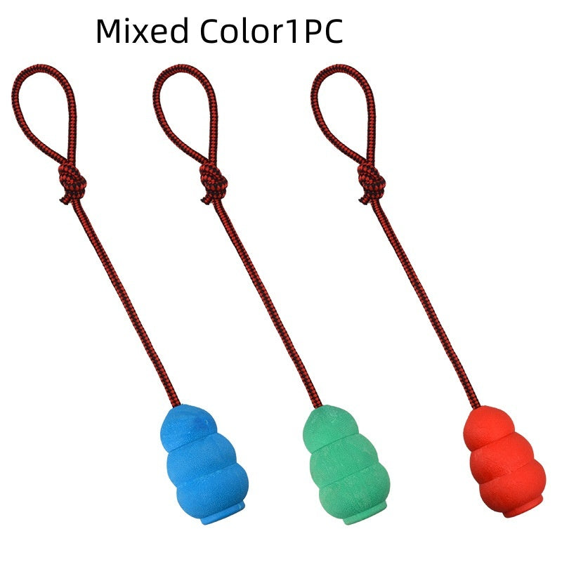 HKM-216275 Pet Toy Natural Rubber Rope Hoist