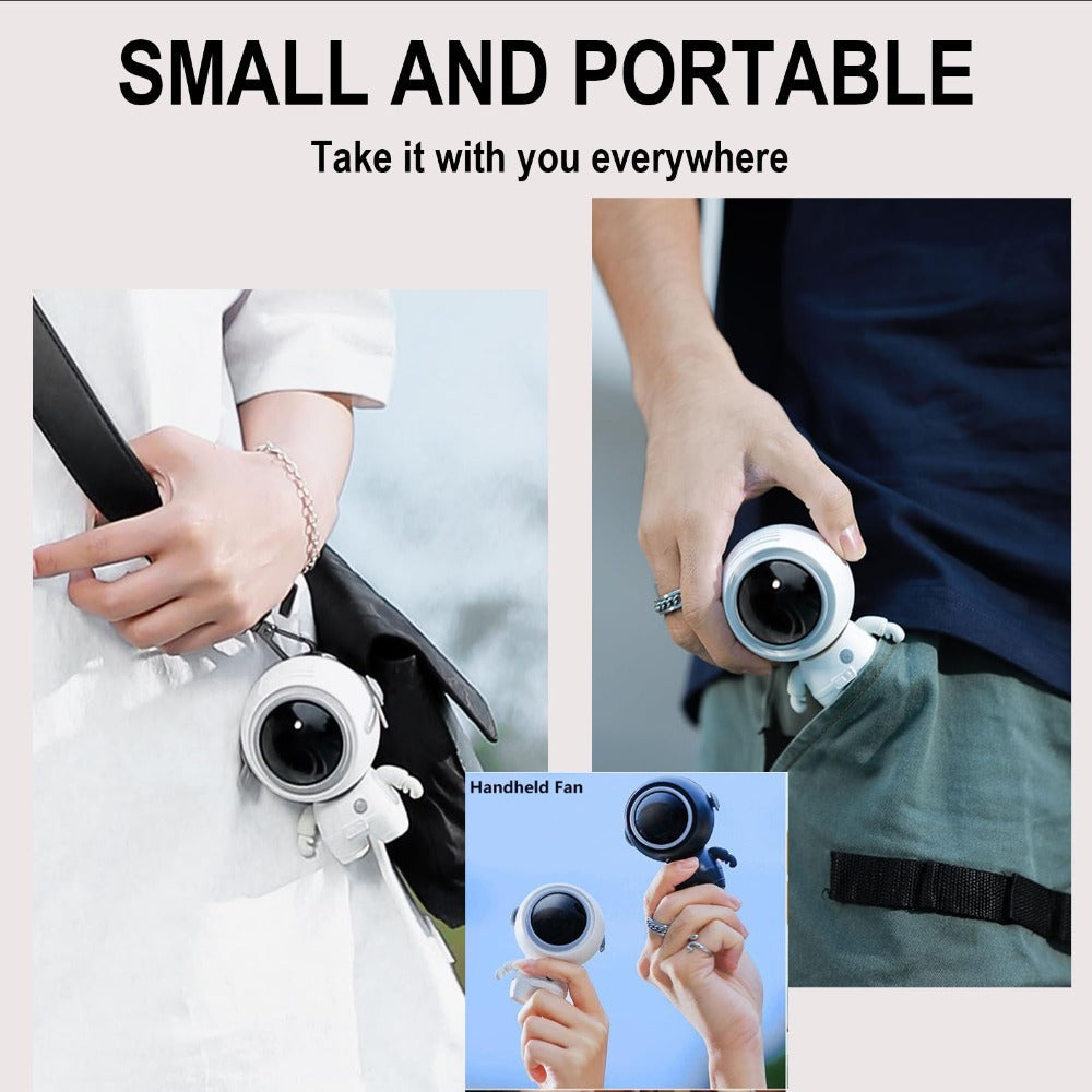 HKM-216339 Portable Neck Fan with Intelligent Wind Adjustment for All Occasions