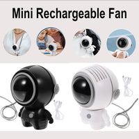 HKM-216339 Portable Neck Fan with Intelligent Wind Adjustment for All Occasions