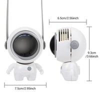 HKM-216339 Portable Neck Fan with Intelligent Wind Adjustment for All Occasions