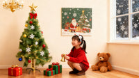 HKM-216467 Slim Green Pine Needle Artificial Christmas Tree - 180cm and 210cm Options, Easy Storage and Customizable Decor