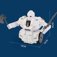 HKM-216659 Intelligent Remote Control Battle Robot Toy for Kids and Adults - 360 Degree Functionality & Light Sound Effects