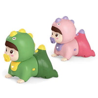 HKM-216915 Baby Electric Crawling Doll Toy for Infants and Toddlers - 14.5cm Touch-Sensitive Educational Toy