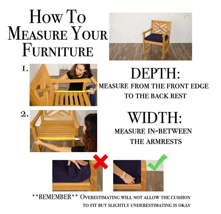 KTX-217171 Custom Waterproof Outdoor Sofa Seat Cushion Covers in Various Sizes and Colours