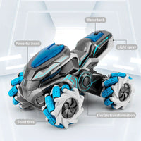 HKM-217235 2.4GHz Remote Control Drift Motorcycle Toy with 360° Rotation for Kids