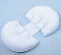 HKM-217363 Bamboo Fiber Lumbar Support Pillow for Pregnancy and Side Sleeping, All-Season Multifunctional Cushion