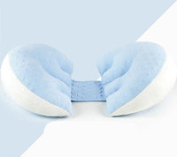 HKM-217363 Bamboo Fiber Lumbar Support Pillow for Pregnancy and Side Sleeping, All-Season Multifunctional Cushion