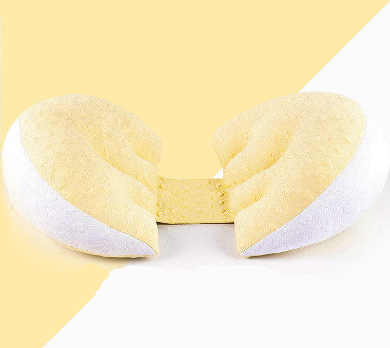 HKM-217363 Bamboo Fiber Lumbar Support Pillow for Pregnancy and Side Sleeping, All-Season Multifunctional Cushion