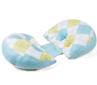 HKM-217363 Bamboo Fiber Lumbar Support Pillow for Pregnancy and Side Sleeping, All-Season Multifunctional Cushion