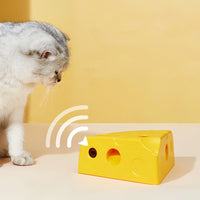 HKM-217427 Creative Cheese Style Electric Smart Cat Toy
