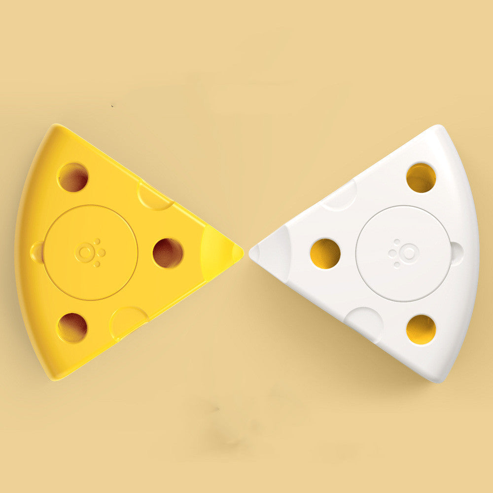 HKM-217427 Creative Cheese Style Electric Smart Cat Toy