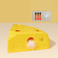 HKM-217427 Creative Cheese Style Electric Smart Cat Toy