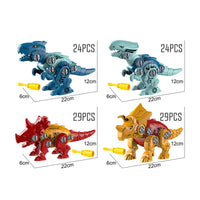 HKM-217619 Dinosaur Egg Assembly Set for Kids Ages 4-6 - Fun Educational DIY Play Toys