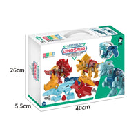 HKM-217619 Dinosaur Egg Assembly Set for Kids Ages 4-6 - Fun Educational DIY Play Toys
