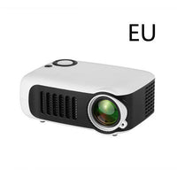 HKM-217683 1080P HD Mini Projector for Kids - 480x320 Resolution, Compact Design, Multiple Input Options