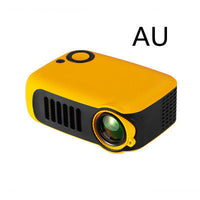 HKM-217683 1080P HD Mini Projector for Kids - 480x320 Resolution, Compact Design, Multiple Input Options