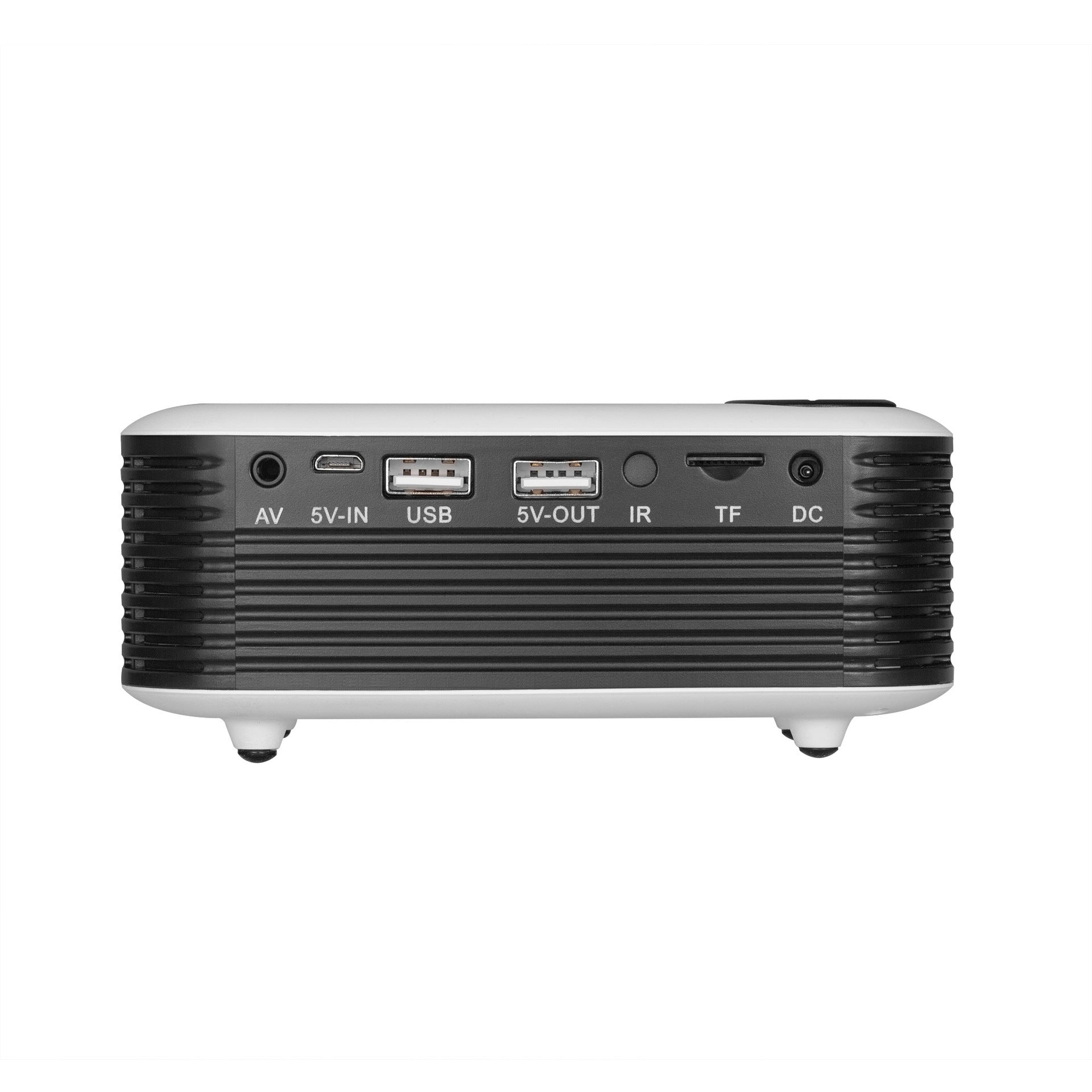 HKM-217683 1080P HD Mini Projector for Kids - 480x320 Resolution, Compact Design, Multiple Input Options