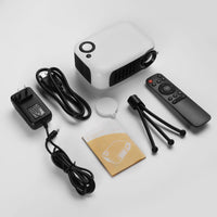 HKM-217683 1080P HD Mini Projector for Kids - 480x320 Resolution, Compact Design, Multiple Input Options