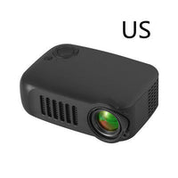 HKM-217683 1080P HD Mini Projector for Kids - 480x320 Resolution, Compact Design, Multiple Input Options