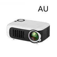 HKM-217683 1080P HD Mini Projector for Kids - 480x320 Resolution, Compact Design, Multiple Input Options