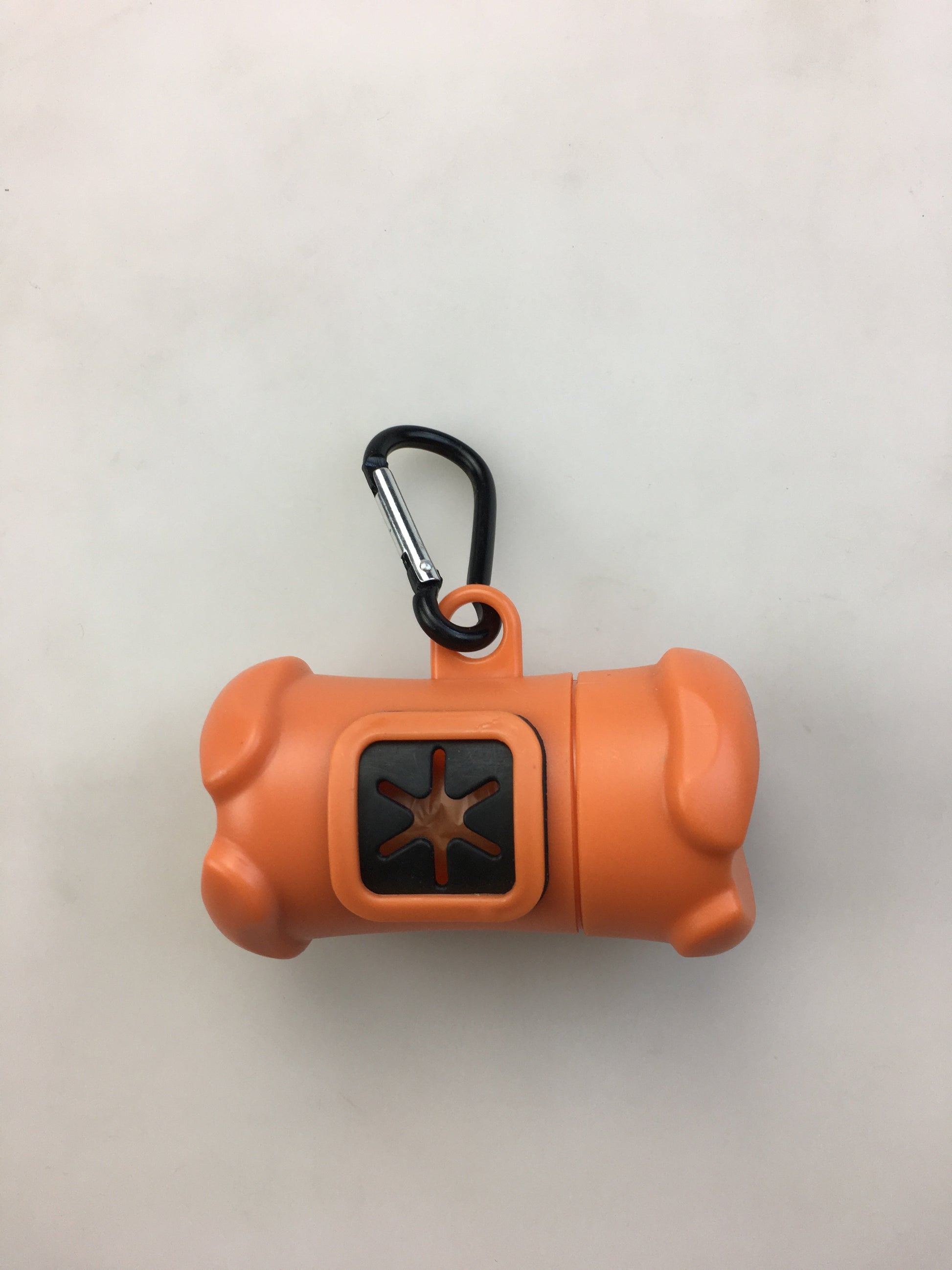 HKM-218003 Compact Refillable Dog Waste Bag Dispenser with 15 Biodegradable Bags - Portable for Travel and Camping
