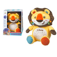 HKM-218067 Starry Sky Projection Plush Toy with Sound and Lights for Babies and Kids