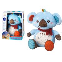 HKM-218067 Starry Sky Projection Plush Toy with Sound and Lights for Babies and Kids