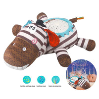 HKM-218067 Starry Sky Projection Plush Toy with Sound and Lights for Babies and Kids