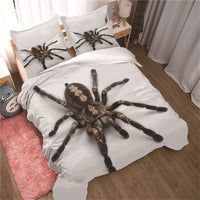 HKM-218131 Little Spider Floral Duvet Cover Set, Digital Print Polyester Fiber Bedding, Multiple Sizes Available