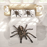 HKM-218131 Little Spider Floral Duvet Cover Set, Digital Print Polyester Fiber Bedding, Multiple Sizes Available