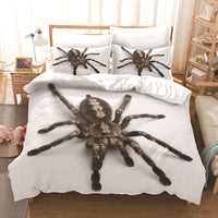 HKM-218131 Little Spider Floral Duvet Cover Set, Digital Print Polyester Fiber Bedding, Multiple Sizes Available