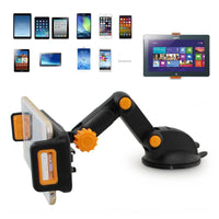 HKM-218195 Universal Foldable Car Phone and Tablet Holder with 360° Rotation