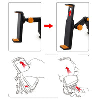 HKM-218195 Universal Foldable Car Phone and Tablet Holder with 360° Rotation