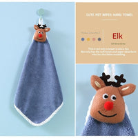 HKM-218259 Christmas-Themed Hand Towel - Perfect for Holiday Decor