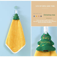 HKM-218259 Christmas-Themed Hand Towel - Perfect for Holiday Decor
