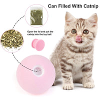 HKM-218323 Interactive Sound-Generating Cat Toy Ball with Catnip for Engaging Playtime