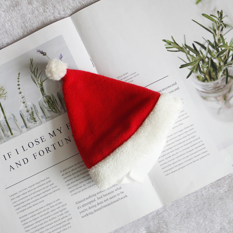 HKM-218579 Festive Dog and Cat Scarf and Hat Set with Christmas Cloak Options