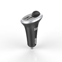 HKM-218707 Bluetooth Car Headset with 4-Hour Call Duration - Available in Blue, Black, Green, Gold