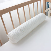 HKM-218771 Korean Cotton Bear Embroidery Headboard Pillow - Soft and Fluffy Comfort Pillow for Baby