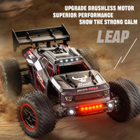 HKM-218963 High Speed 1/16 Remote Control Off-Road Car 80km/h 4WD for Indoor/Outdoor Fun