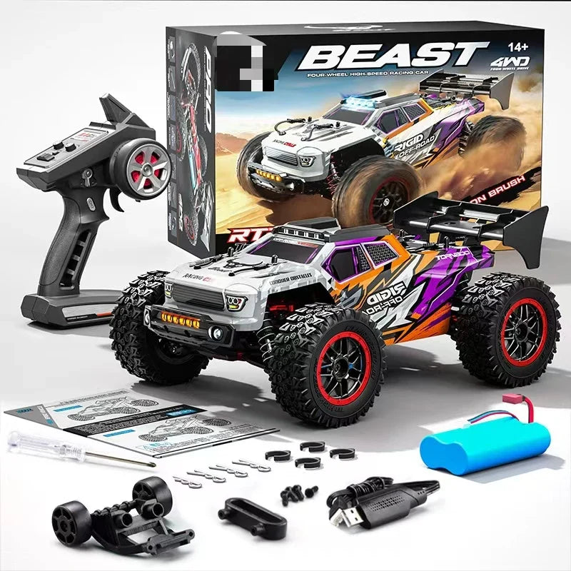 HKM-218963 High Speed 1/16 Remote Control Off-Road Car 80km/h 4WD for Indoor/Outdoor Fun
