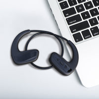 HKM-219027 Bluetooth Waterproof Stereo Headphones for Swimming and Running, Model SM608, with 8 Levels of Sound, Voice Control, and Multi-Point Connection