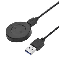 HKM-219155 Smart Watch Magnetic Charger Base with Type-C Interface - Lightweight 15g, Black or White Options