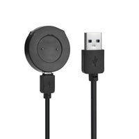 HKM-219155 Smart Watch Magnetic Charger Base with Type-C Interface - Lightweight 15g, Black or White Options