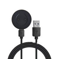 HKM-219155 Smart Watch Magnetic Charger Base with Type-C Interface - Lightweight 15g, Black or White Options